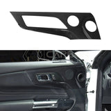 Real Carbon Fiber Door Handle & Speaker Panel Trim Covers for 2024+ Ford Mustang