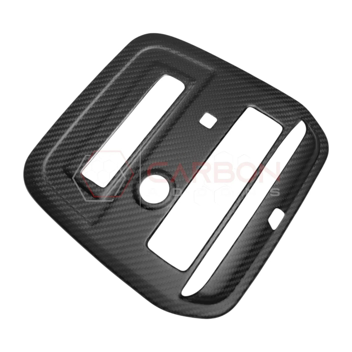 Real Carbon Fiber Overhead Reading Light Trim Cover For 2021+ Bronco