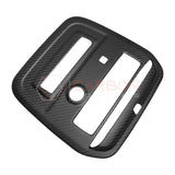 Real Carbon Fiber Overhead Reading Light Trim Cover For 2021+ Bronco