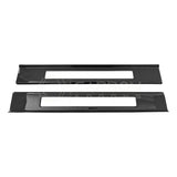 Real Carbon Fiber Door Sill Trim Covers for 2024+ Ford Mustang