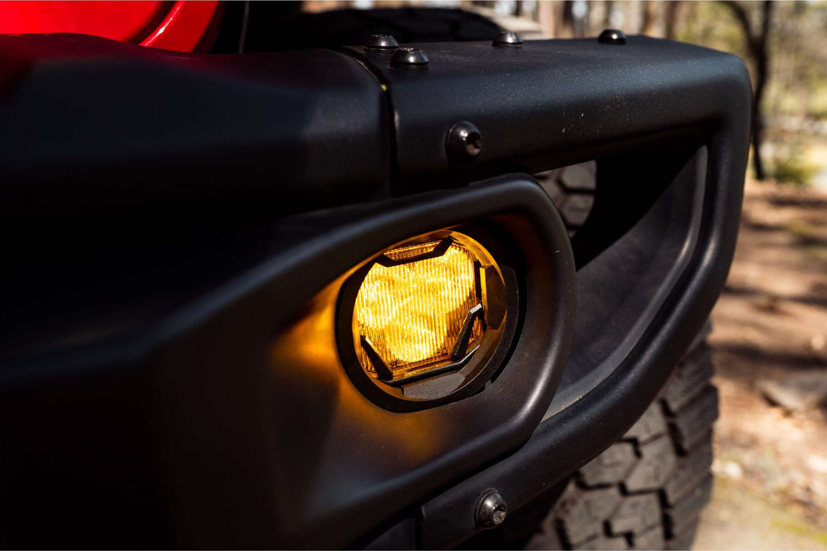 Morimoto 4Banger Fog Light Kit: 18+ JL/JT (NCS / Wide / Set)