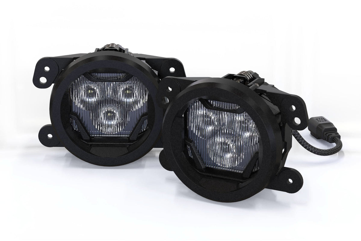 Morimoto 4Banger Fog Light Kit: 18+ JL/JT (NCS / Wide / Set)