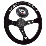 Billet Steering Wheel Hub Adapter For Honda EF CRX DA Integra Prelude Accord Heartless