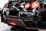 2012-2023 Nissan GTR R35 DBA  EBA BKSS Style Carbon Fiber Rear Diffuser Canards