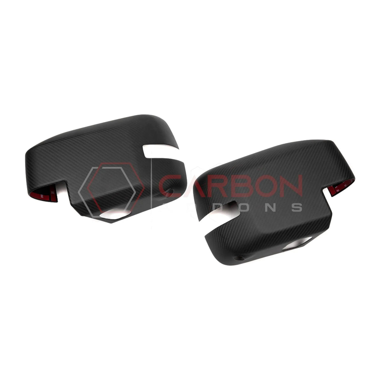 2021+ Bronco Real Carbon Fiber Mirror Cap Cover with Turn Signal