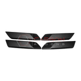2021+ Bronco Real Carbon Fiber Interior Lower Door Handle Trim Covers
