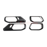 Real Carbon Fiber Interior Door Handle Trim Covers For 2021+ Ford Bronco