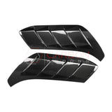 2021+ Bronco Raptor Real Carbon Fiber Fender Vent Trim Covers