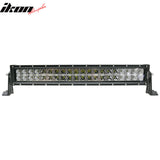 21" 120W LED Light Bar Spot Flood Combo Work Driving Off Road SUV ATV