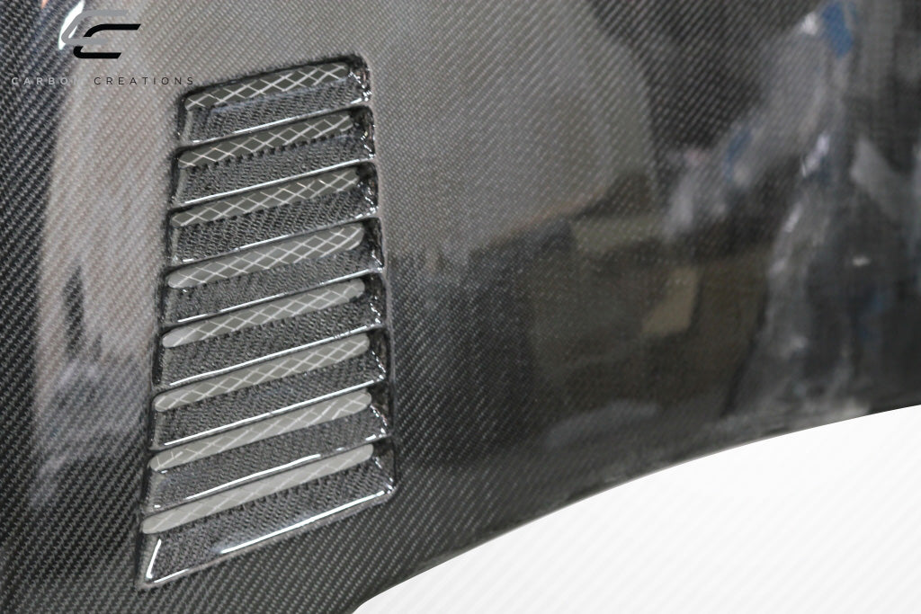 2004-2008 Ford F-150 Carbon Creations Super Snake Look Hood - 1 Piece