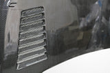 2004-2008 Ford F-150 Carbon Creations Super Snake Look Hood - 1 Piece