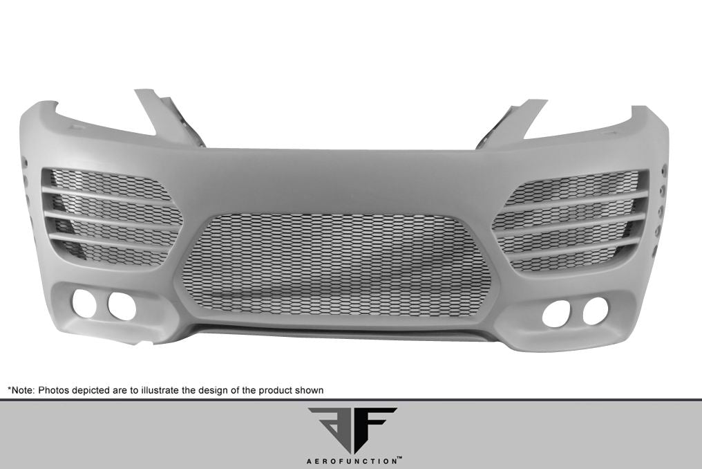 2008-2015 Lexus LX570 AF-1 Wide Body Front Bumper Cover ( GFK ) - 1 Piece (S)