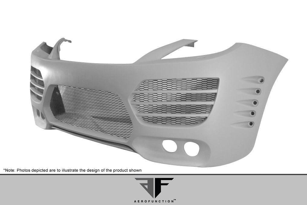 2008-2015 Lexus LX570 AF-1 Wide Body Front Bumper Cover ( GFK ) - 1 Piece (S)