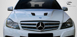 2012-2014 Mercedes C Class W204 Carbon Creations Black Series Look Hood - 1 Piece