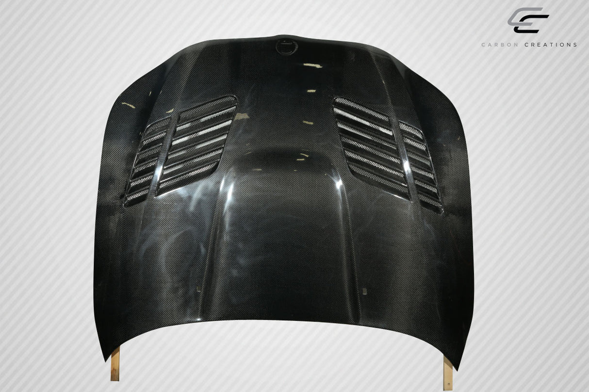 2004-2010 BMW 5 Series E60 4DR Carbon Creations GTR Look Hood - 1 Piece