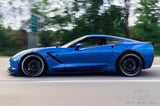 2014-2019 Chevrolet Corvette C7 Duraflex ZR-C Fender Flares - 4 Piece