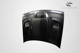2008-2023 Dodge Challenger Carbon Creations Dritech Hellcat Look Hood - 1 Piece