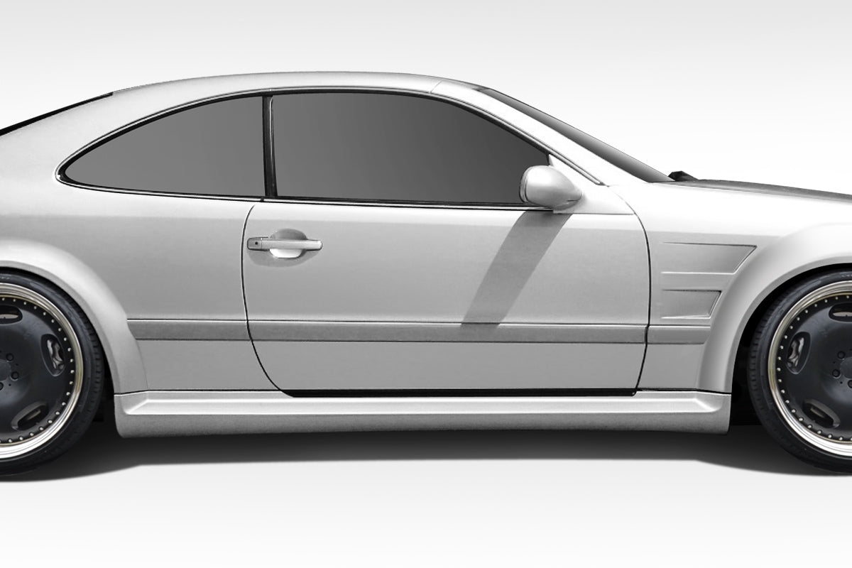 1998-2002 Mercedes CLK W208 Duraflex Black Series Look Wide Body Kit - 8 Piece
