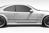 1998-2002 Mercedes CLK W208 Duraflex Black Series Look Wide Body Kit - 8 Piece