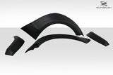 2015-2017 Ford Mustang Duraflex Grid Wide Body Front Fender Flares - 4 Piece