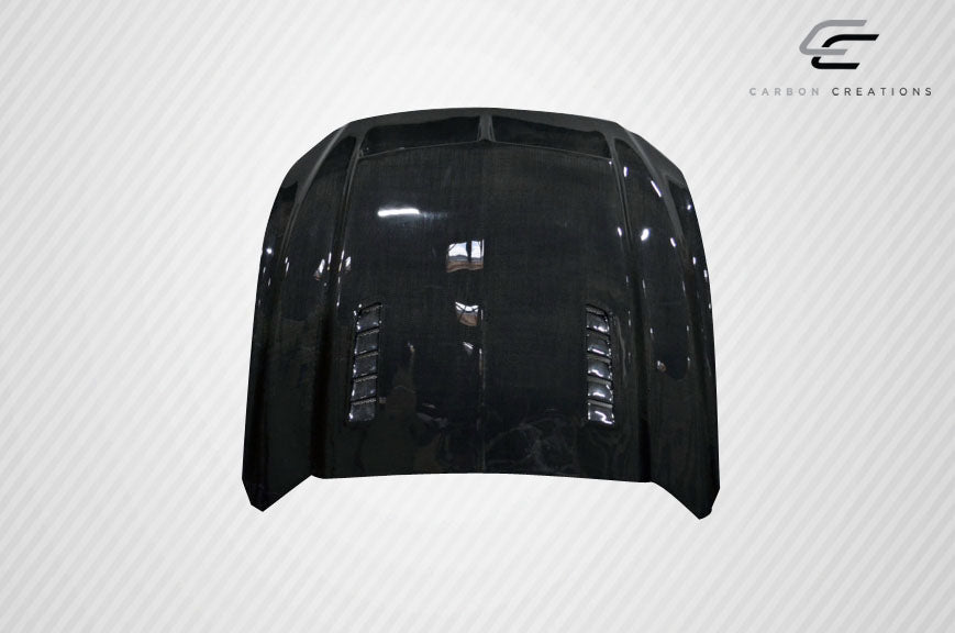 2015-2017 Ford Mustang Carbon Creations GT500 Hood - 1 Piece