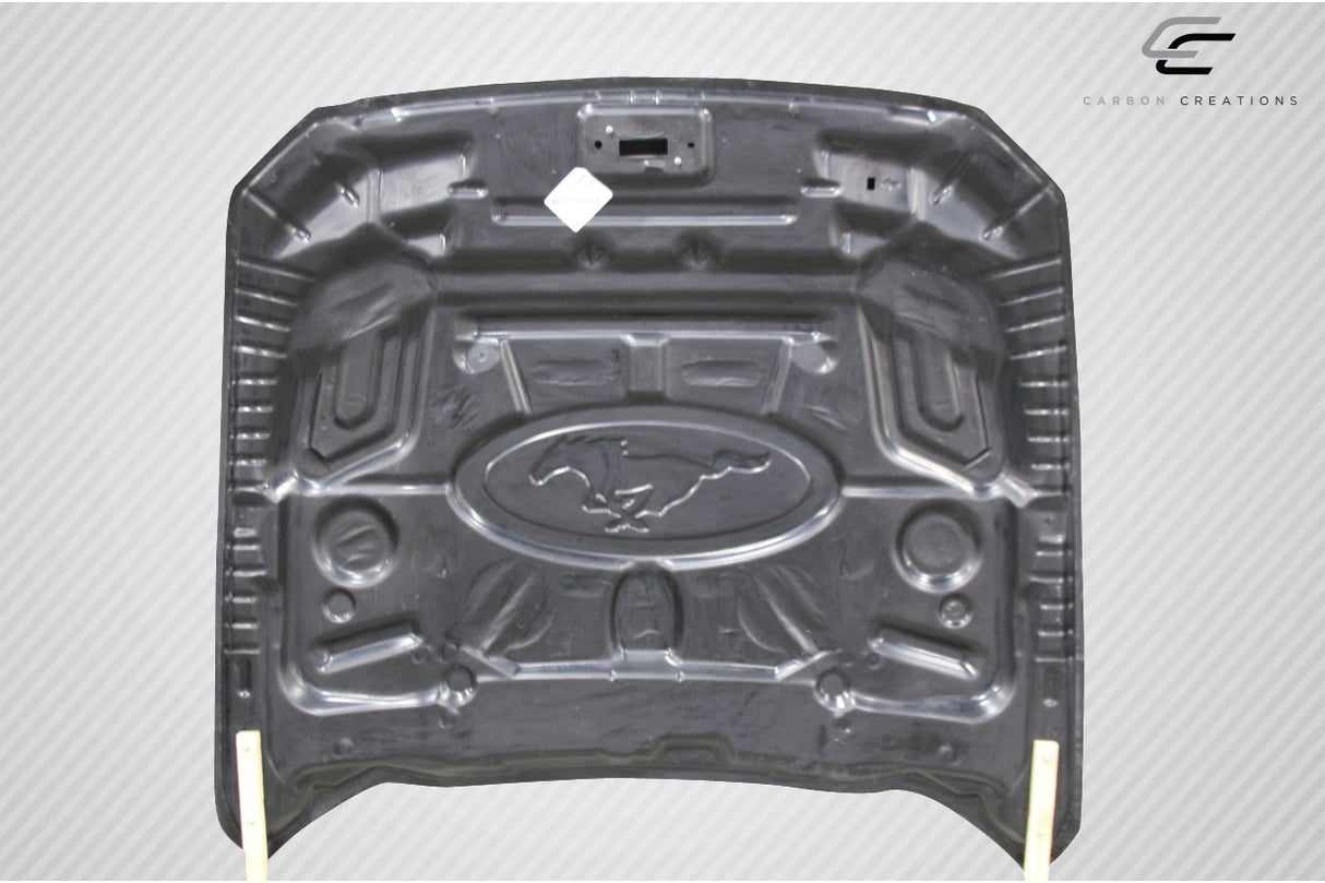 2015-2017 Ford Mustang Carbon Creations CVX Hood - 1 Piece