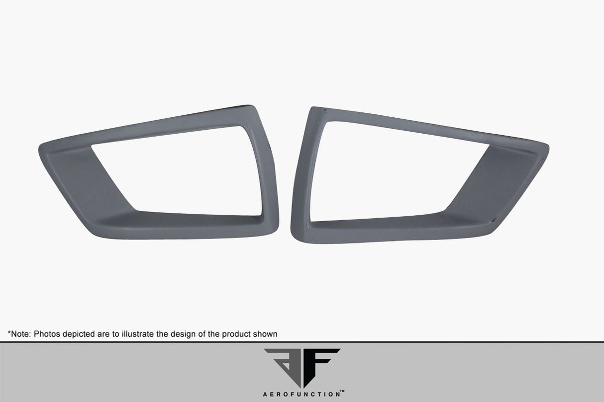 2014-2018 BMW X5 F15 AF-1 Wide Body Front Bumper Air Intake ( GFK ) - 2 Piece (S)