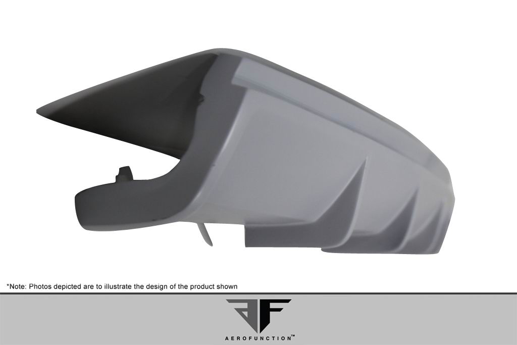 2014-2018 BMW X5 F15 AF-1 Wide Body Rear Diffuser ( GFK ) - 1 Piece (S)