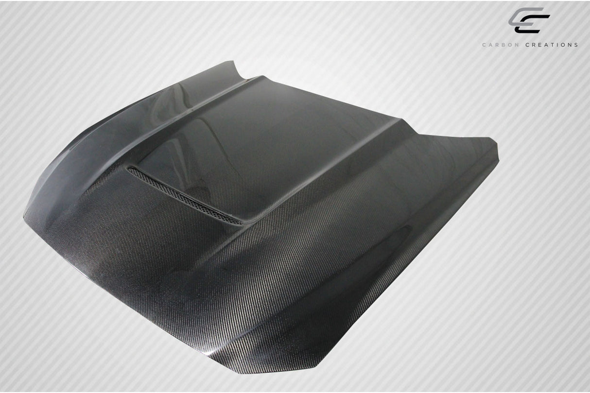 2015-2017 Ford Mustang Carbon Creations GT350 Look Hood - 1 Piece