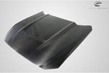2015-2017 Ford Mustang Carbon Creations GT350 Look Hood - 1 Piece