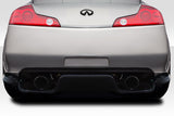 2003-2008 Nissan 350Z Z33 / Infiniti G35 Coupe Duraflex TS-1 Rear Diffuser - 6 Piece