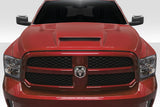 2009-2018 Dodge Ram 1500 Duraflex RK-S Ram Air Hood - 1 Piece