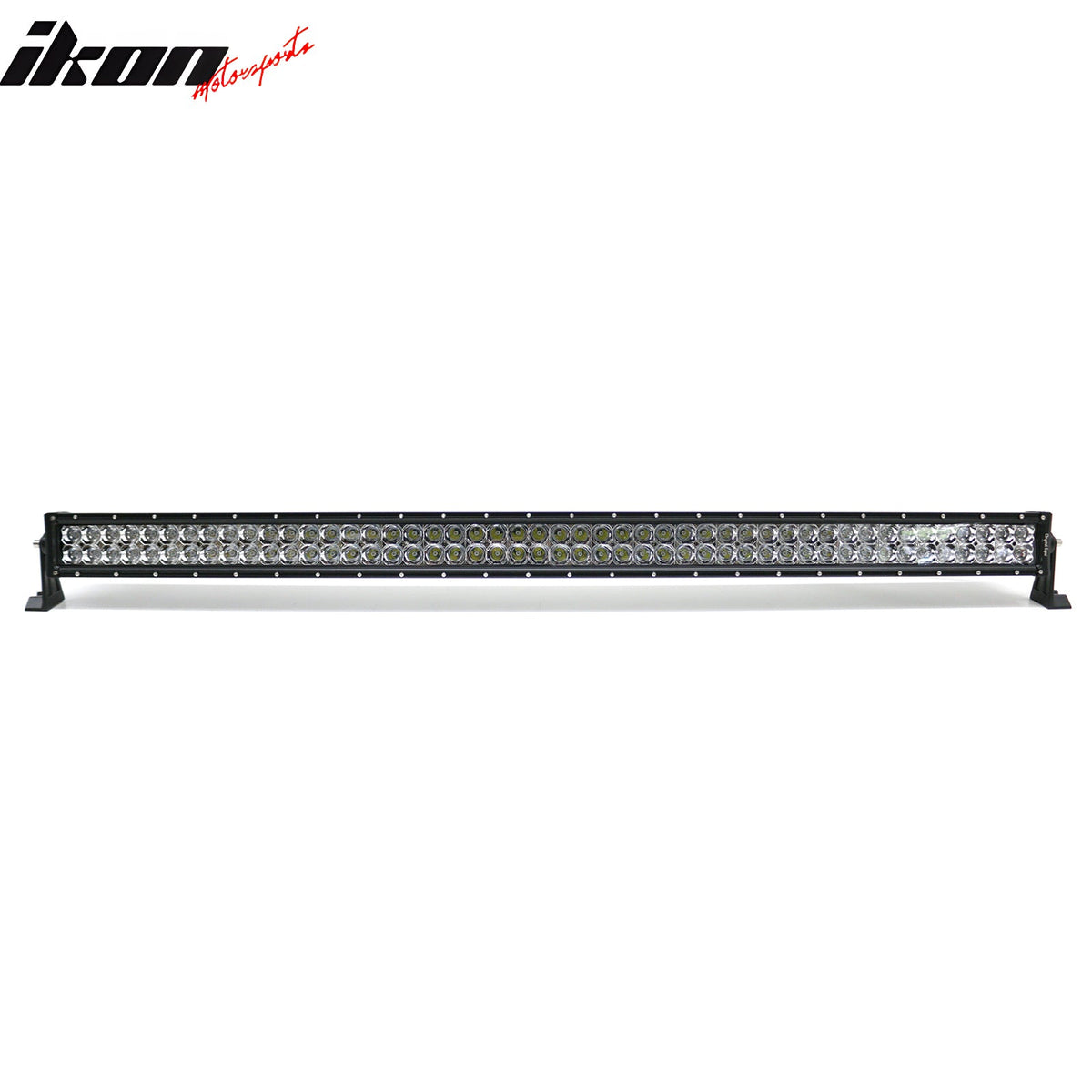 49" 288W 96 LED 2 Row 8 Degree Spot LED Work Light Bar Spot Flood Combo Truck SUV ATV Off Road For Universal Black Aluminum