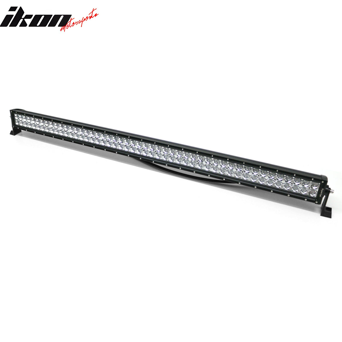 49" 288W 96 LED 2 Row 8 Degree Spot LED Work Light Bar Spot Flood Combo Truck SUV ATV Off Road For Universal Black Aluminum