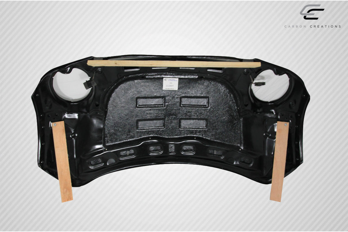 2002-2006 Mini Cooper / Cooper S R50 R53 2005-2008 Cooper convertible R52 Carbon Creations DriTech Racer Hood - 1 Piece