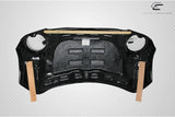 2002-2006 Mini Cooper / Cooper S R50 R53 2005-2008 Cooper convertible R52 Carbon Creations DriTech Racer Hood - 1 Piece