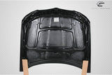 2009-2011 BMW 3 Series E90 4DR Carbon Creations DriTech OEM Look Hood - 1 Piece