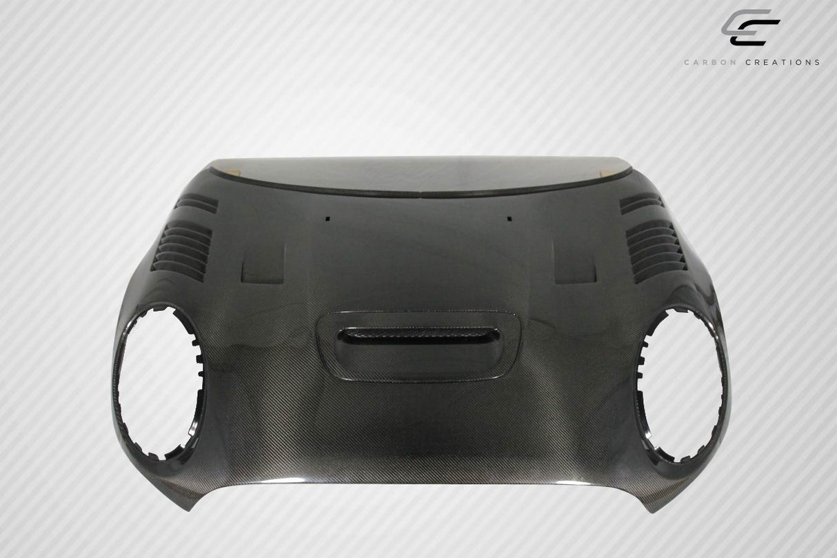 2014-2023 Mini Cooper S F55 F56 F57 Carbon Creations DriTech Racer Hood - 1 Piece