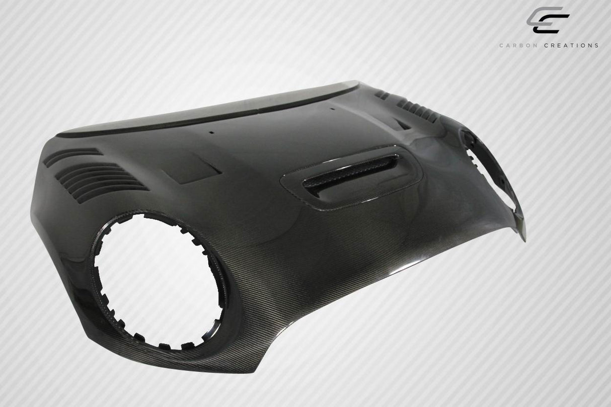 2014-2023 Mini Cooper S F55 F56 F57 Carbon Creations DriTech Racer Hood - 1 Piece
