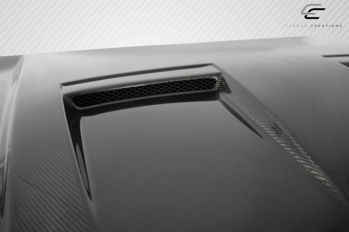 2009-2014 Ford F-150 Carbon Creations DriTech Ram Air Hood - 1 Piece