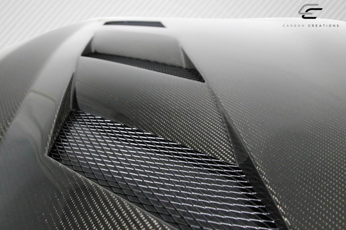 2003-2006 Hyundai Tiburon Carbon Creations DriTech AM-S Hood - 1 Piece