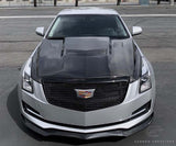 2012-2019 Cadillac ATS Carbon Creations DriTech AC-1 Hood - 1 Piece