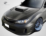 2008-2011 Subaru Impreza 2008-2014 WRX STI Carbon Creations DriTech C-1 Hood - 1 Piece