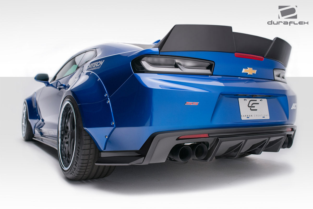 2016-2018 Chevrolet Camaro Duraflex Grid Rear Diffuser - 1 Piece