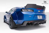 2016-2018 Chevrolet Camaro Duraflex Grid Rear Diffuser - 1 Piece