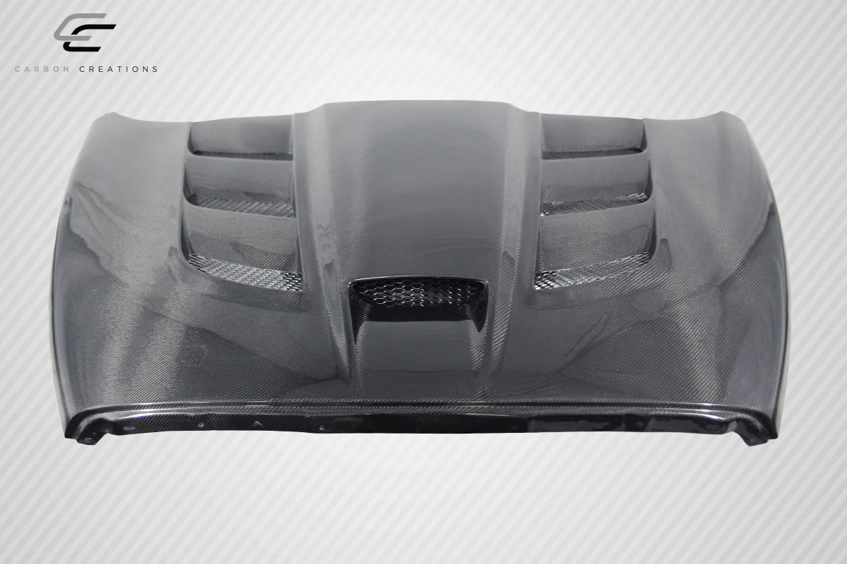 2002-2008 Dodge Ram Carbon Creations DriTech Viper Look Hood - 1 Piece