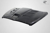 2002-2008 Dodge Ram Carbon Creations DriTech Viper Look Hood - 1 Piece