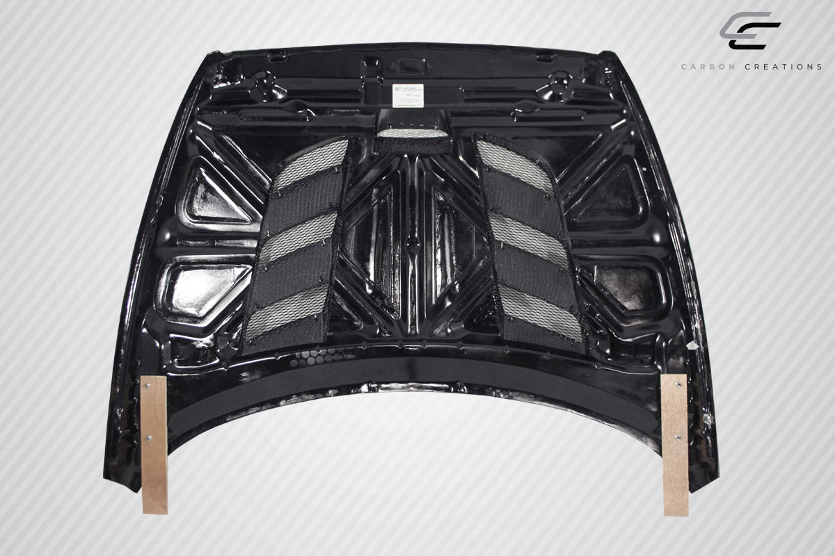 1994-2001 Dodge Ram Carbon Creations DriTech Viper Look Hood - 1 Piece