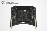 2011-2014 Dodge Charger Carbon Creations DriTech SRT Look Hood - 1 Piece
