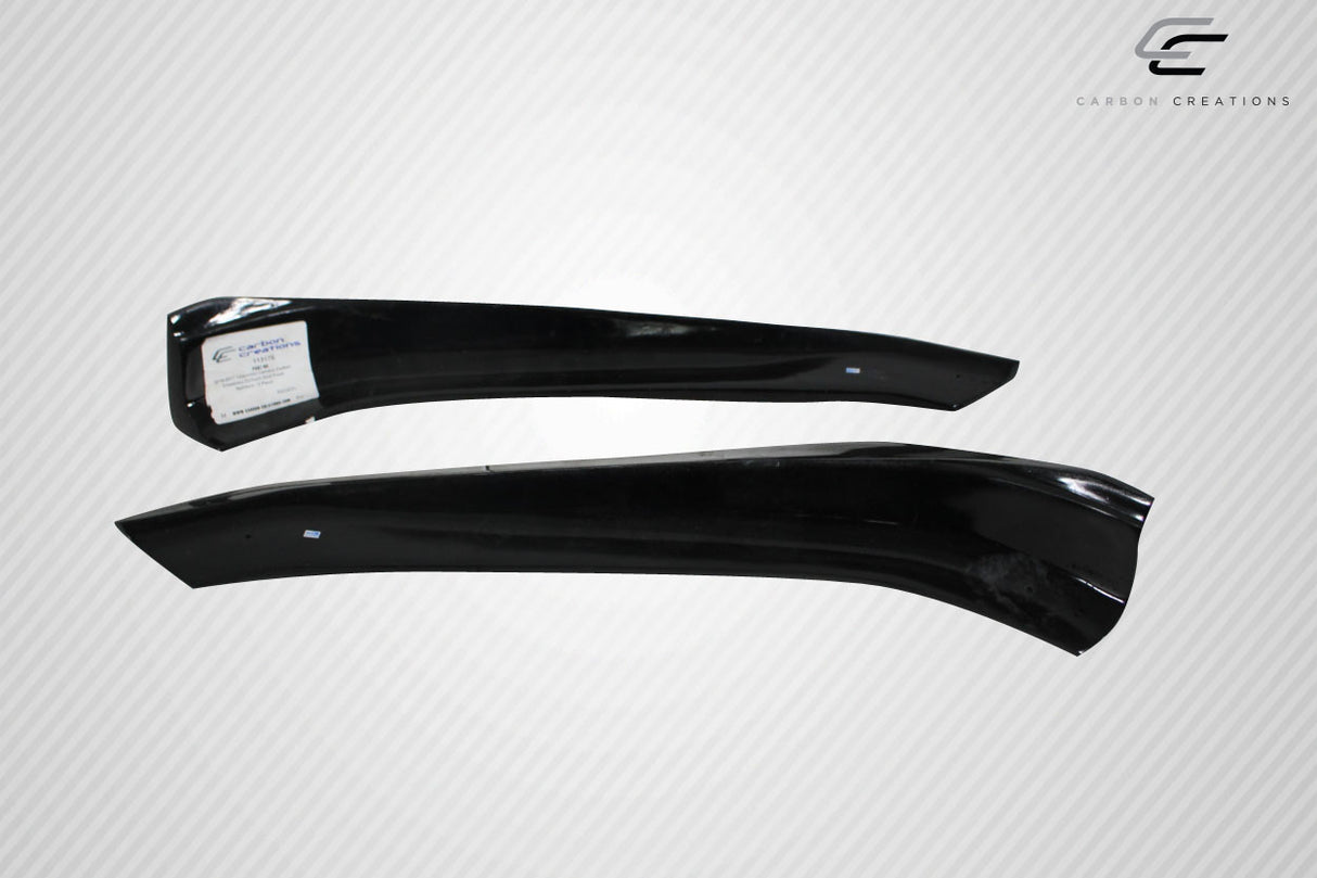 2016-2018 Chevrolet Camaro Carbon Creations DriTech Grid Front Splitters - 2 Piece